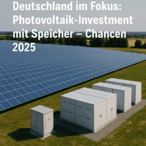 Photovoltaik Investment, PV-Anlage mit Speicher, Solar Direktinvestment, Batteriespeicher Rendite, EEG Vergütung 2025, steuerliche Vorteile Photovoltaik, Investitionsabzugsbetrag PV, Sonder-AfA Solaranlage, nachhaltige Rendite PV, Speicherförderung Deutschland, SunShine Sales Erfahrungen, PV Speicher kaufen, Gewerbedach Photovoltaik, Stromspeicher Wirtschaftlichkeit, Photovoltaik Finanzierung, PV-Investment Bayern, Photovoltaik Anlage mit Speicher kaufen, Photovoltaik Steueroptimierung, Ertragsprognose PV, ROI PV Speicher